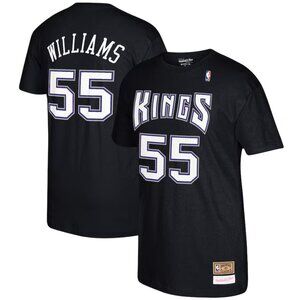 Mitchell & Ness Jason Williams Sacramento Kings Retro Tee NWT Sz S